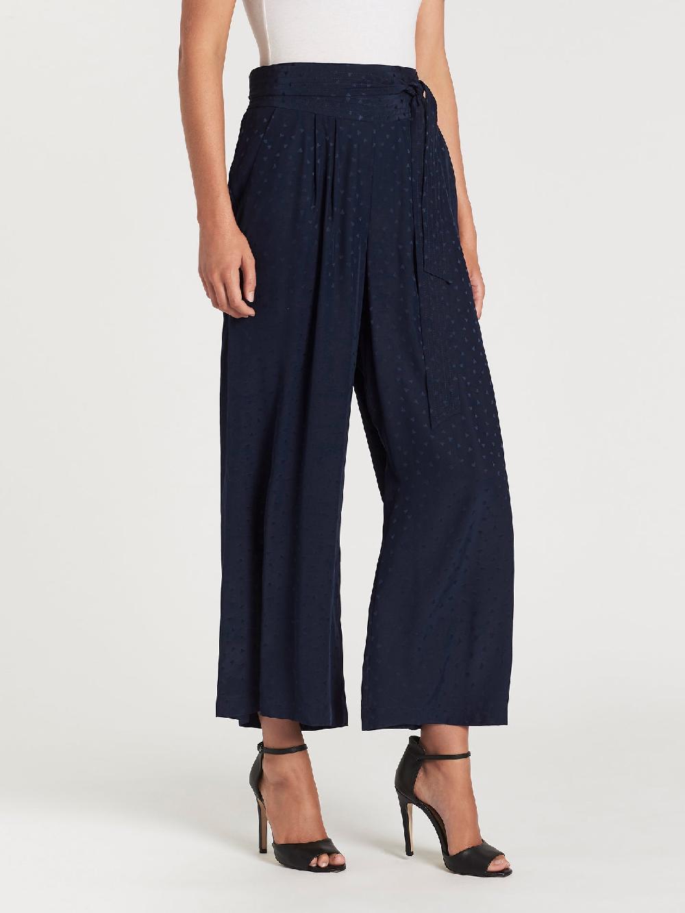 C & M Camilla And Marc Silk Jacquard Pant