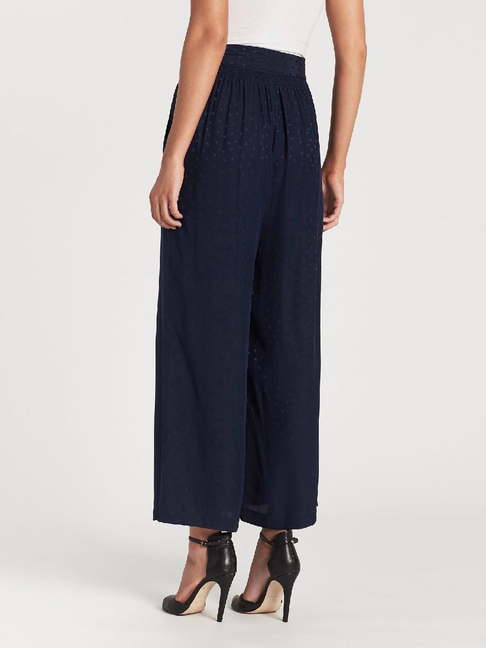 C & M Camilla And Marc Silk Jacquard Pant