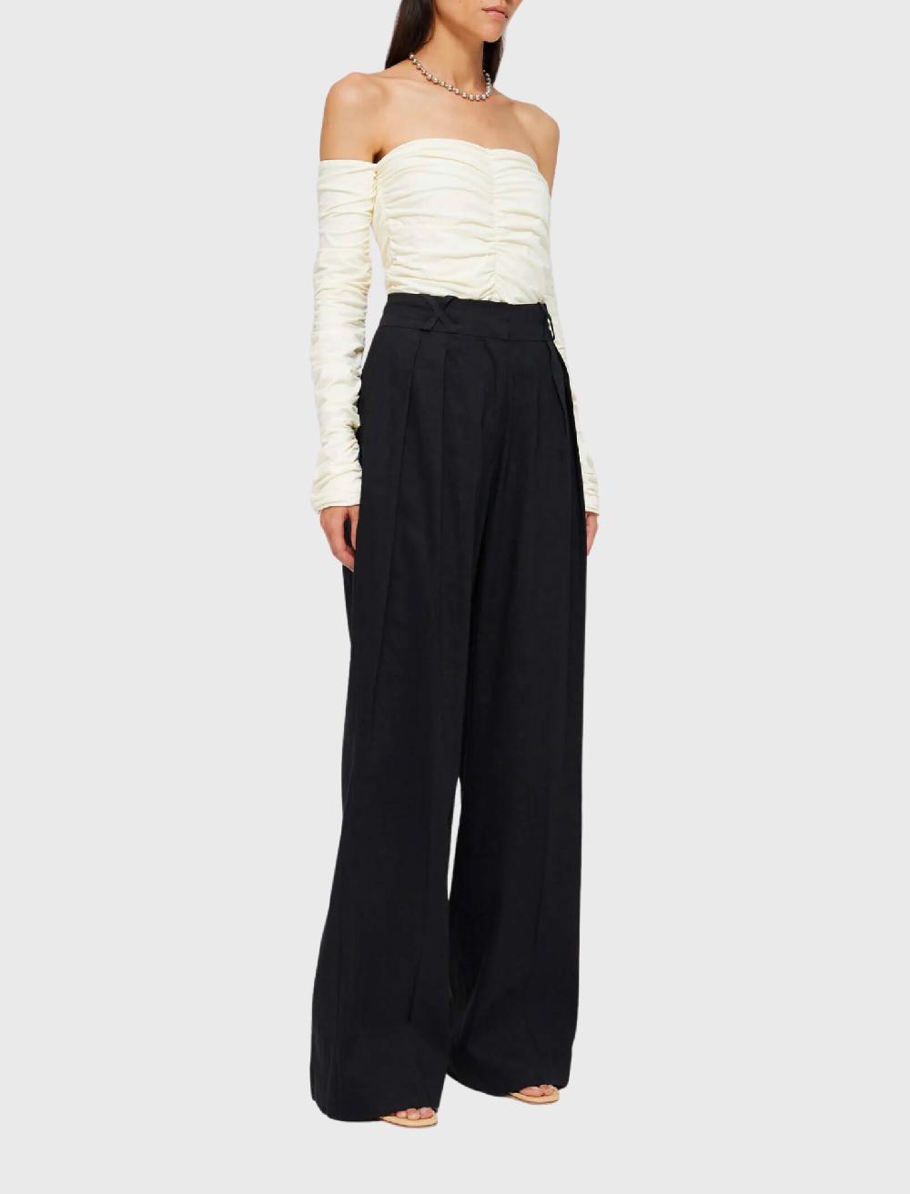 C & M Camilla And Marc Smocked Off-Shoulder Top