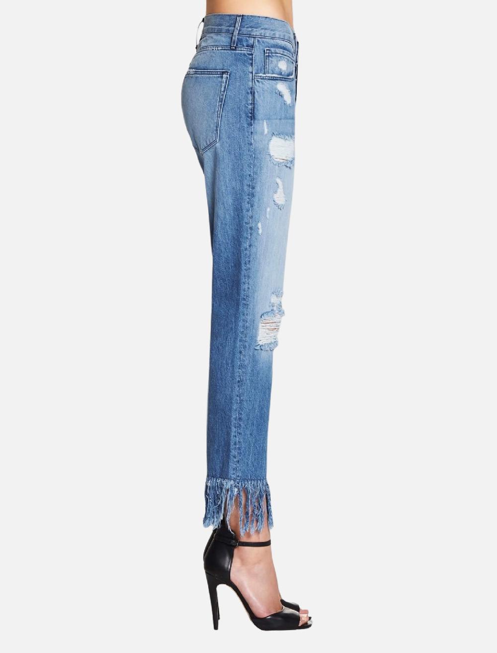 C & M Camilla And Marc Straight Crop Fringe Jean