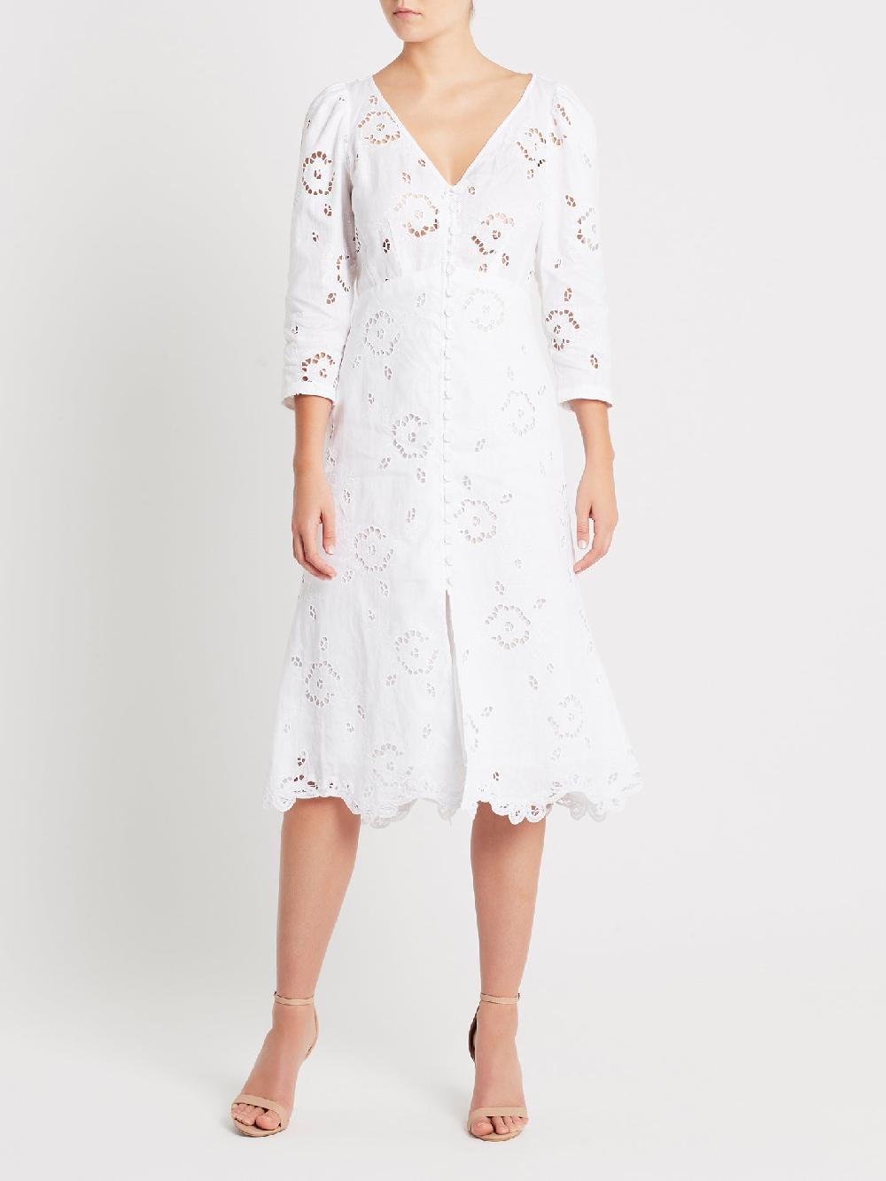 C & M Camilla And Marc Terri Embroidered Dress