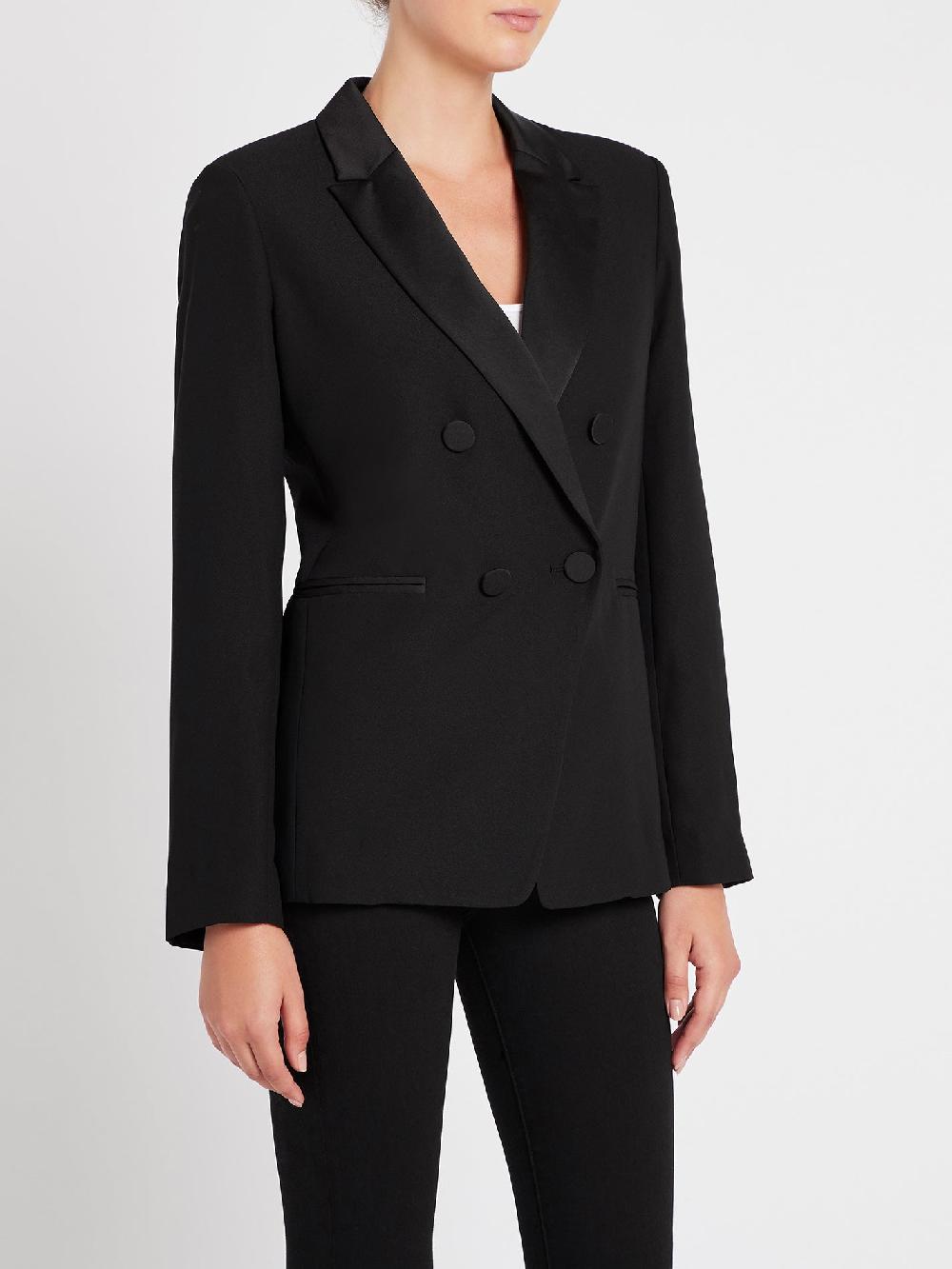 C & M Camilla And Marc Tux Satin Blazer