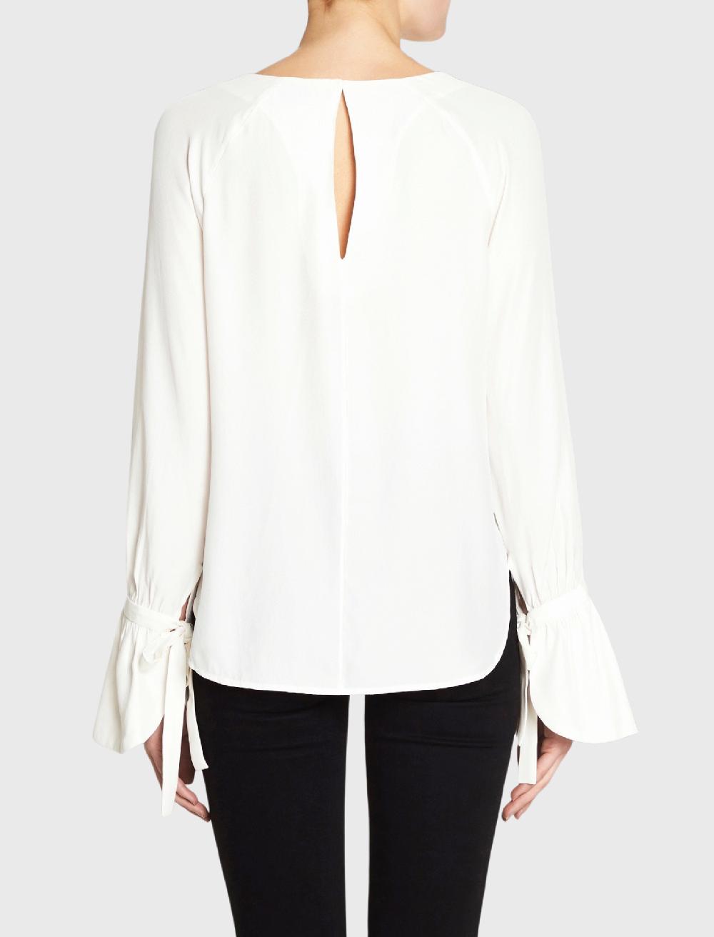 C & M Camilla And Marc Voluminous Cuff Blouse