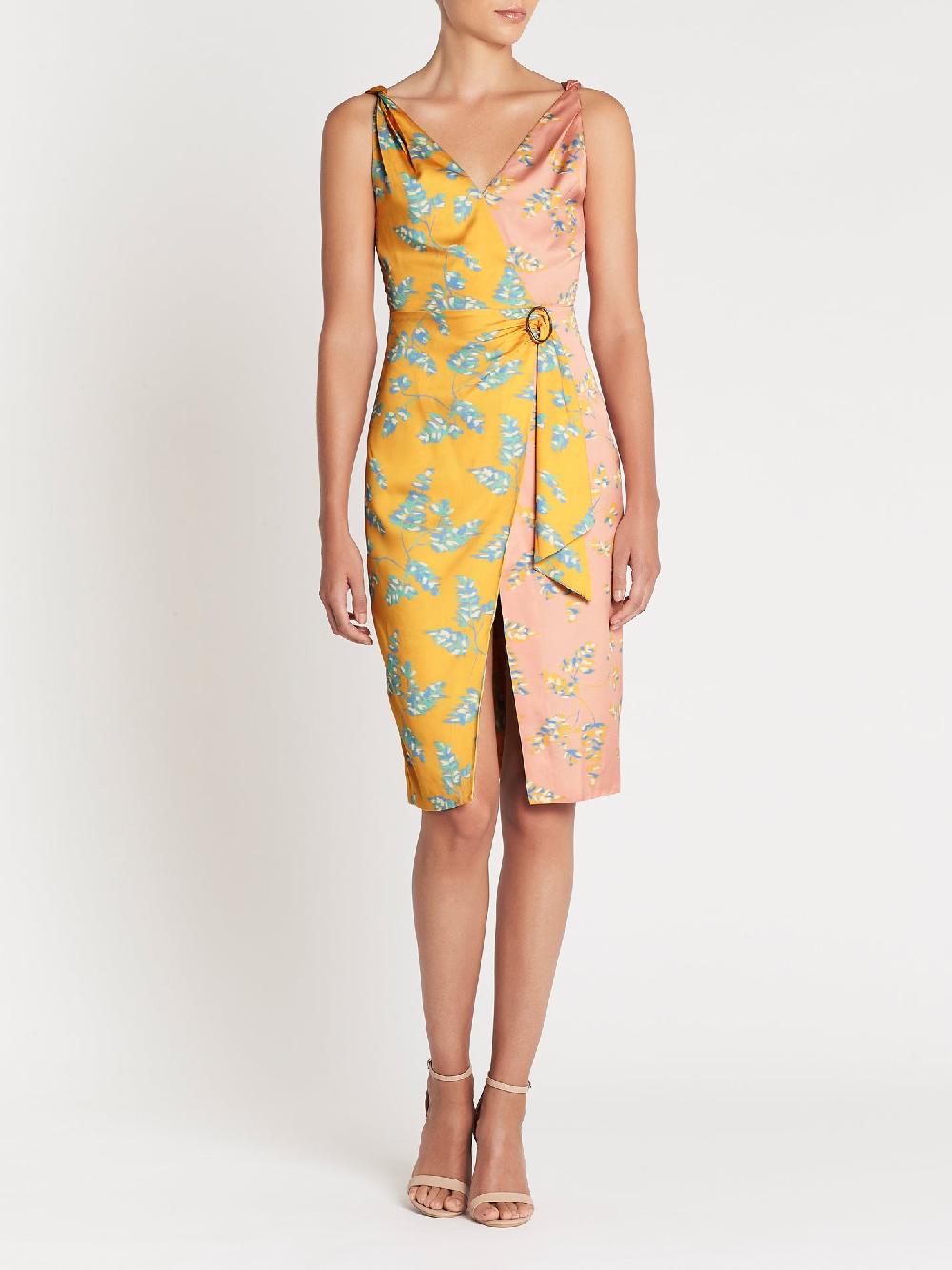 C & M Camilla And Marc Wrap Talk Dress