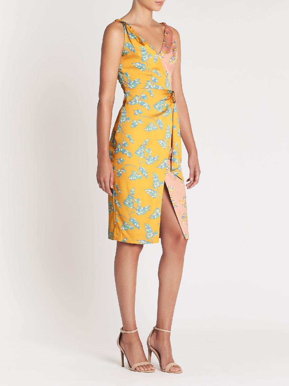 C & M Camilla And Marc Wrap Talk Dress