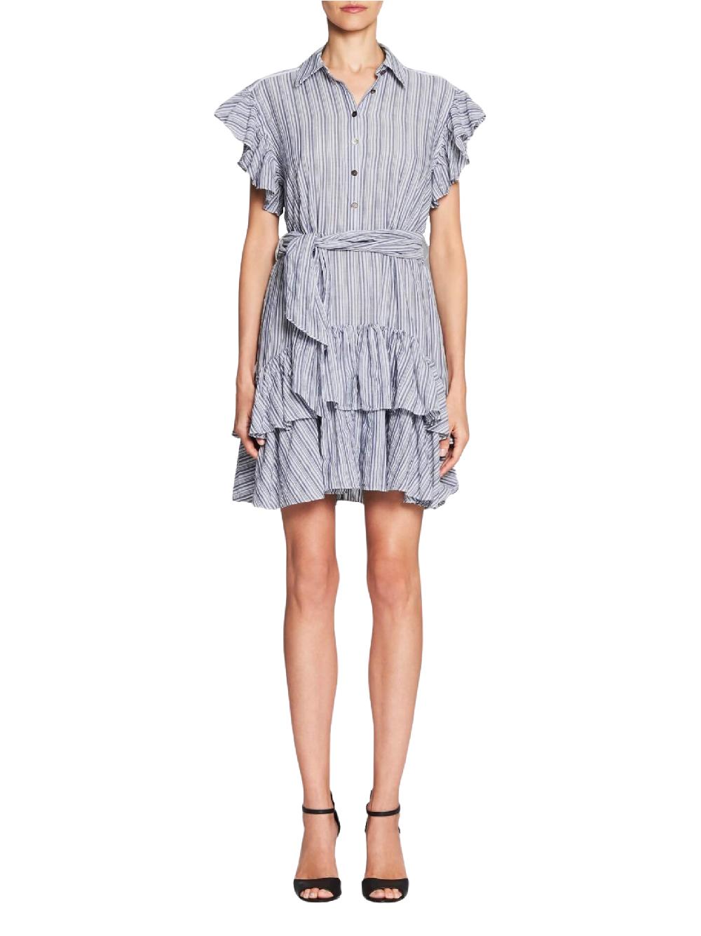 C & M Camilla And Marc Yarn Dyed Striped Dress