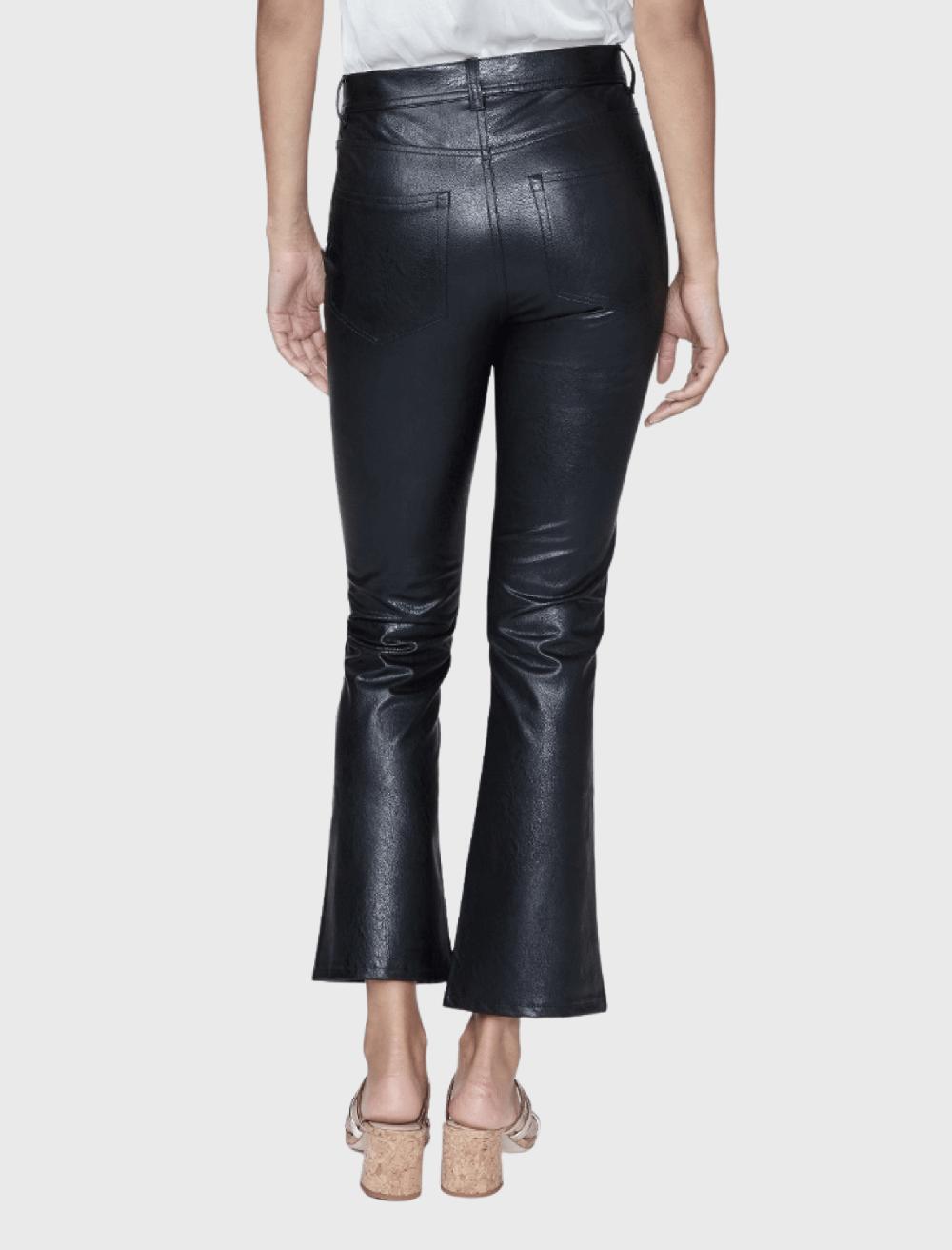 C & M Camilla And Marc Claudine Vegan Leather Ankle Flare Pant