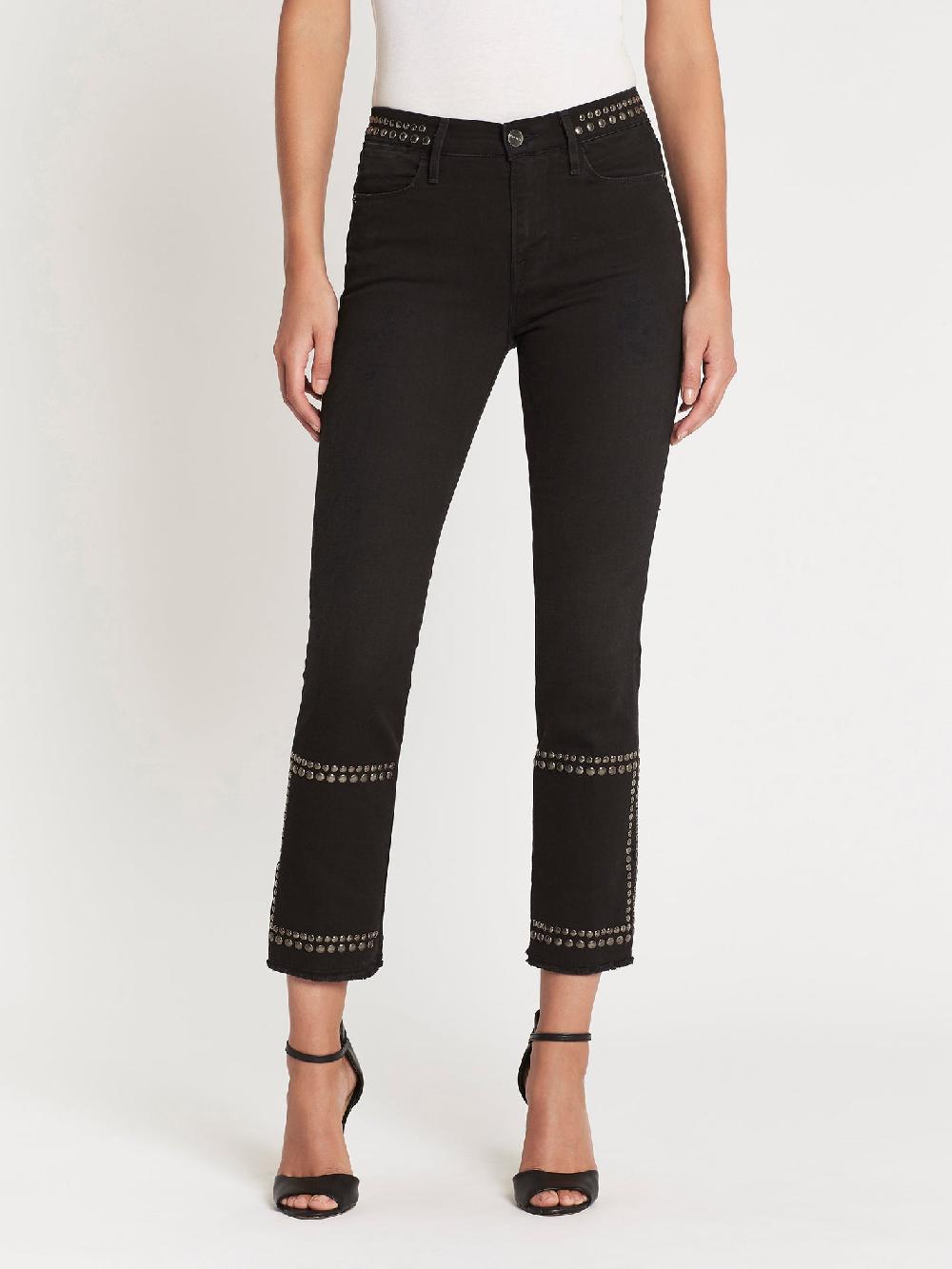 C & M Camilla And Marc Le High Straight Band Stud Jean