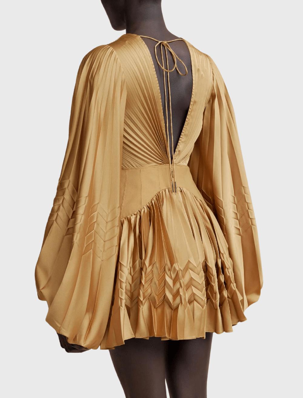 C & M Camilla And Marc Marion Flutter Sleeve Mini Dress