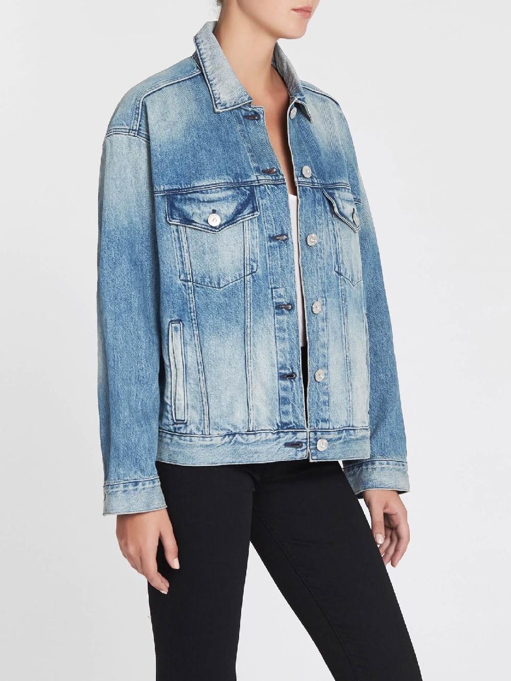 C & M Camilla And Marc Oversized Boyfriend Classic Denim Jacket