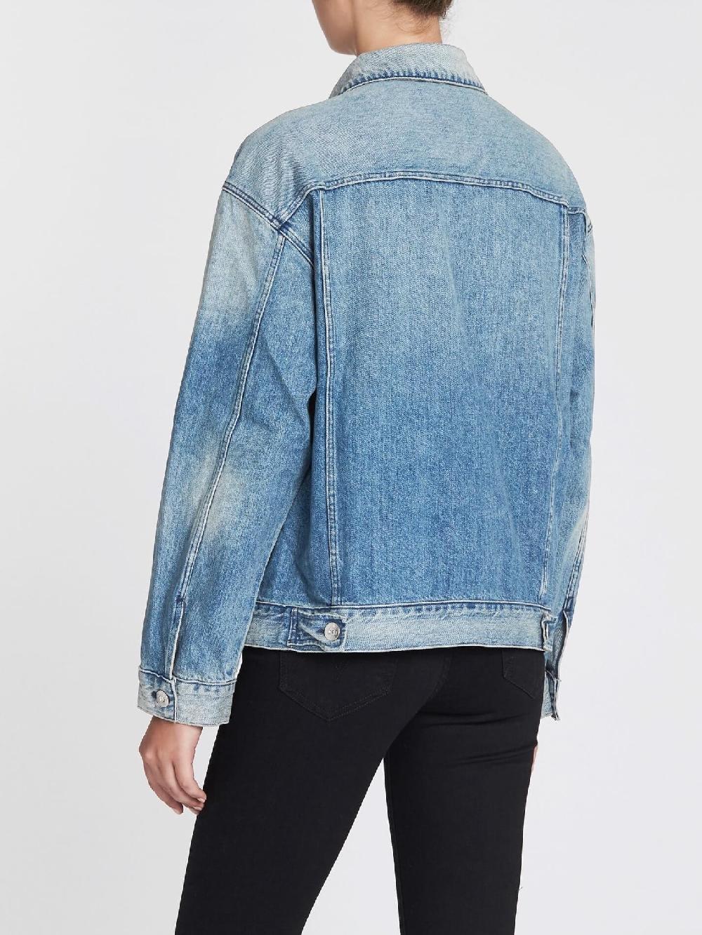 C & M Camilla And Marc Oversized Boyfriend Classic Denim Jacket