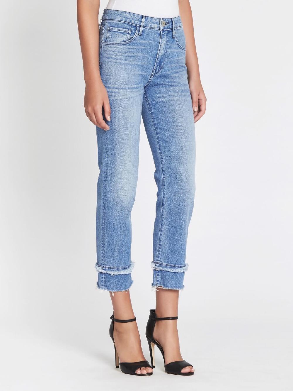 C & M Camilla And Marc Petal Higher Ground Slim Crop Jean