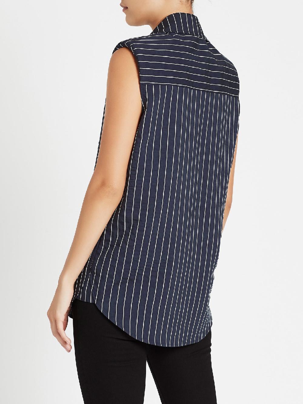 C & M Camilla And Marc Pollino Stripe Sleeveless Shirt