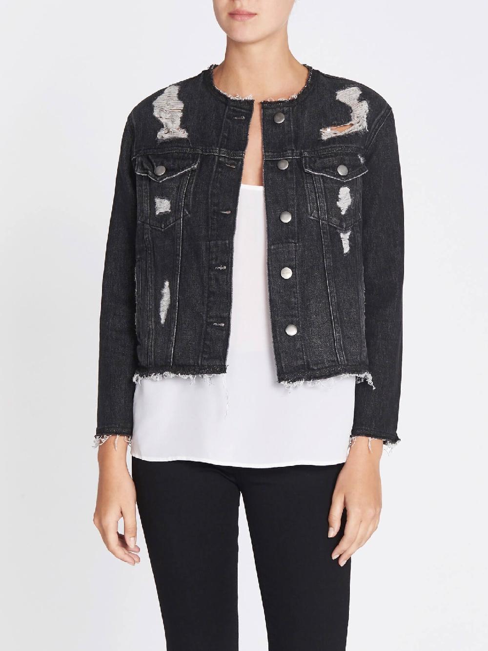 C & M Camilla And Marc Rigid Re-release Le Jacket Raw Edge