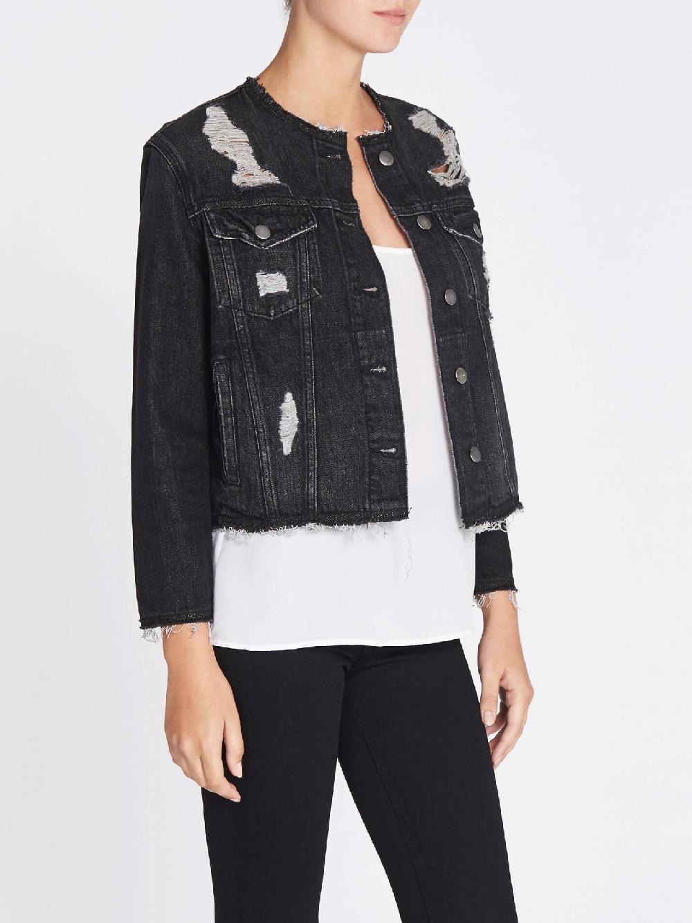 C & M Camilla And Marc Rigid Re-release Le Jacket Raw Edge