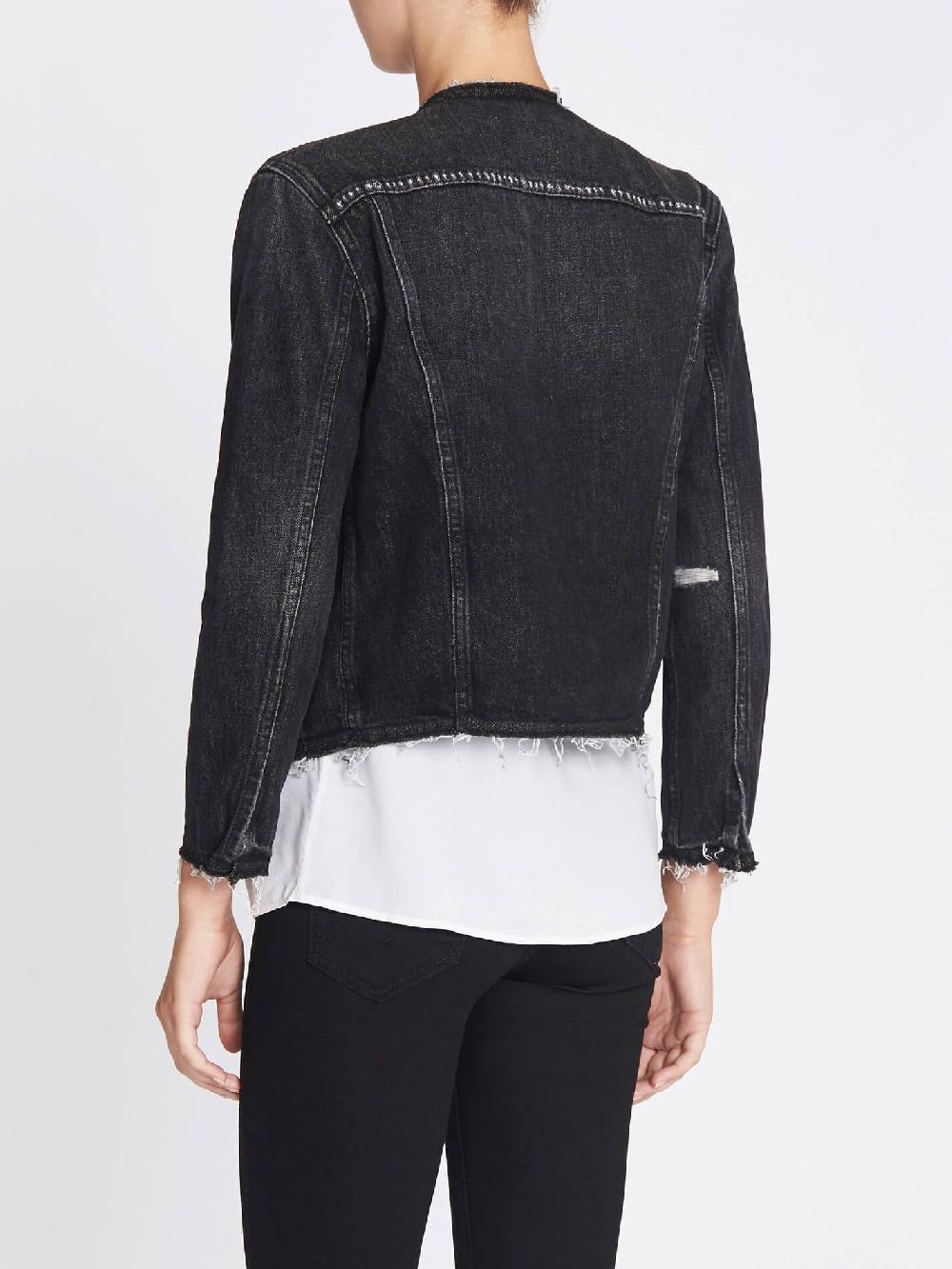 C & M Camilla And Marc Rigid Re-release Le Jacket Raw Edge