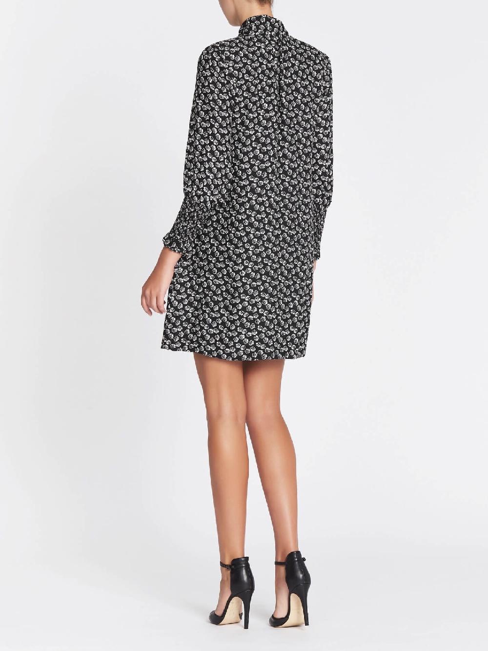 C & M Camilla And Marc Rue Floral Print Scarf Tie Dress