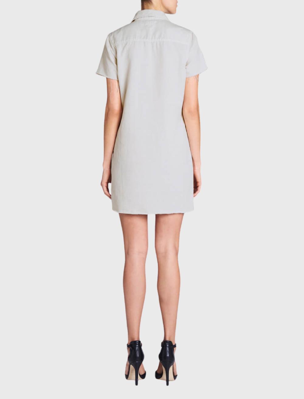 C & M Camilla And Marc Short Sleeve Frenchie Fray Dress