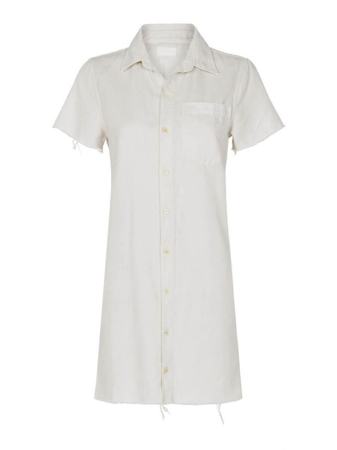 c & m camilla and marc Short Sleeve Frenchie Fray Dress