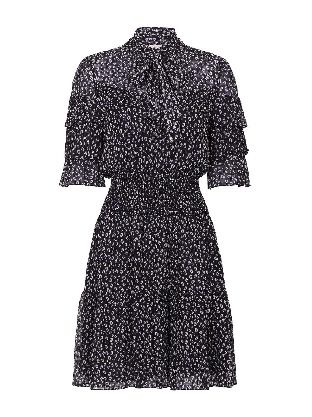 c & m camilla and marc Short Sleeve Mini Cheetah Dress