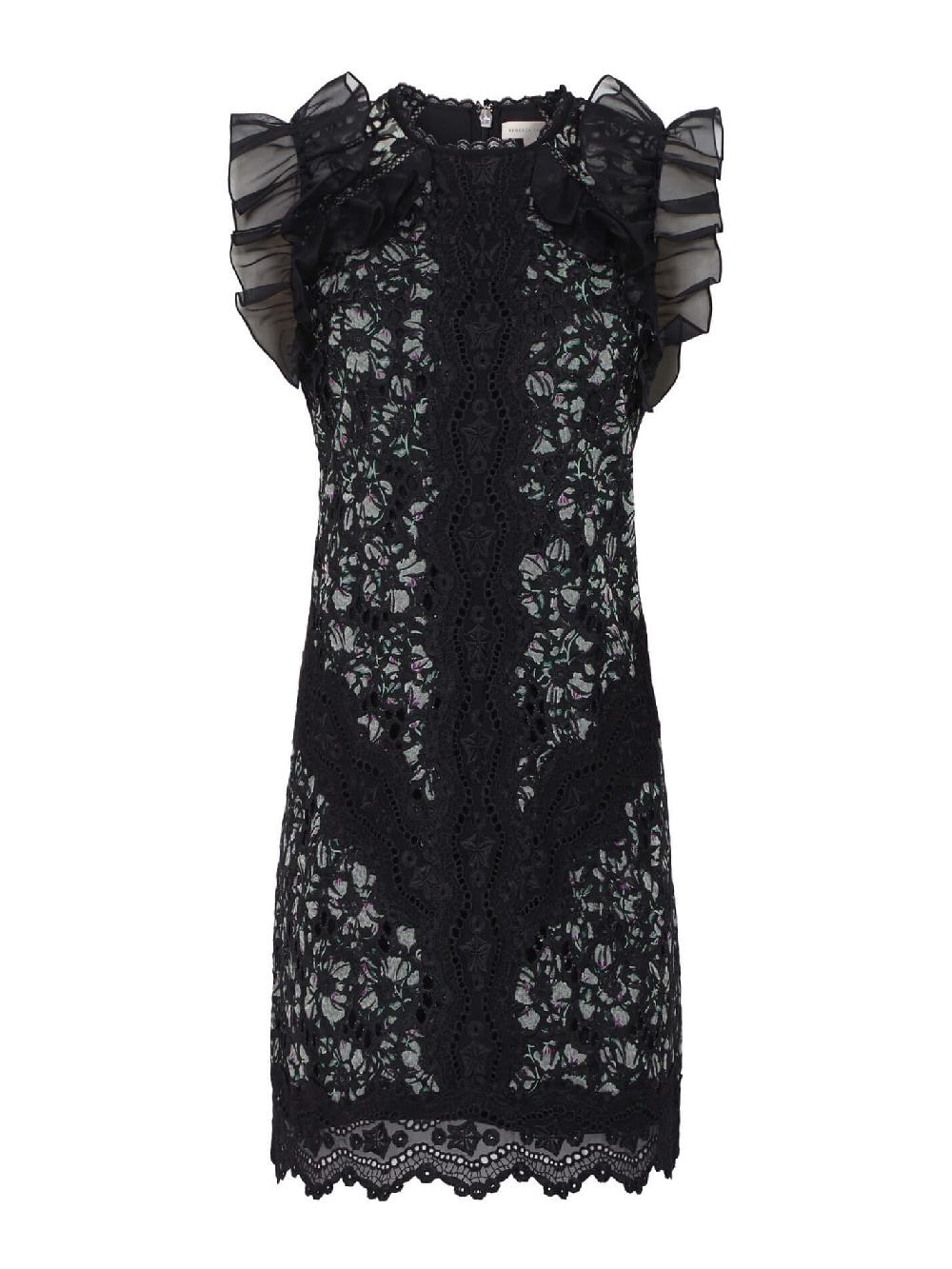 c & m camilla and marc Sleeveless Mini Floral Embroidery Dress