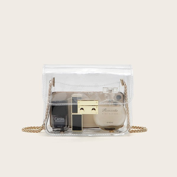 c collection Clear Crossbody