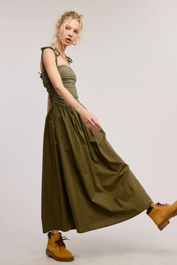 C Collection Midi-Long Flare Dress