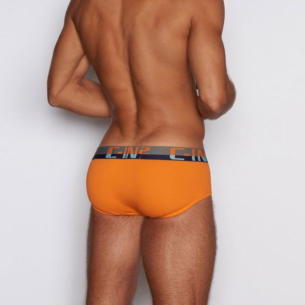 C In² C-Theory Mid Rise Brief Oscar Orange