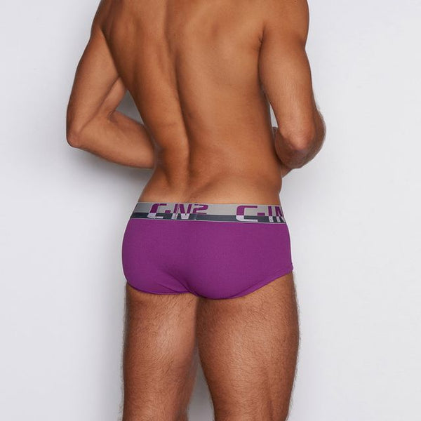 C In² C-Theory Mid Rise Brief Pryce Purple