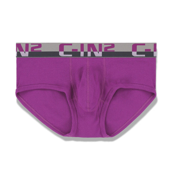 c in² C-Theory Mid Rise Brief Pryce Purple