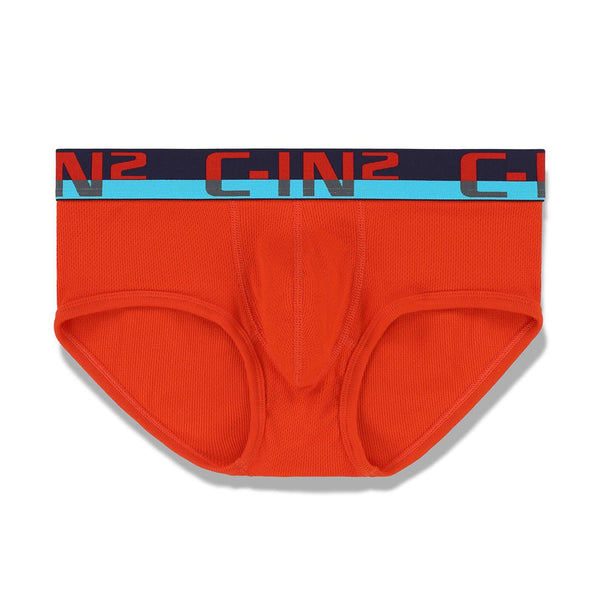 c in² C-Theory Mid Rise Brief Ruel Red