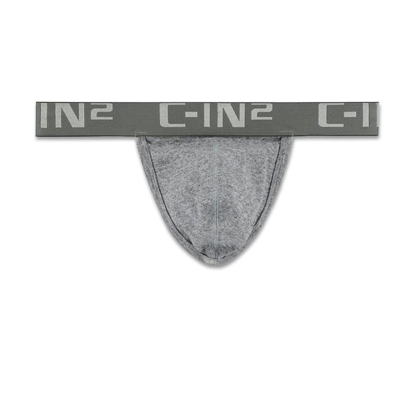 c in² Core Classic Thong Grey Heather