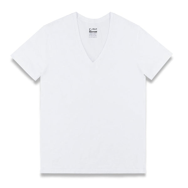 c in² Core Deep V-Neck T-Shirt White