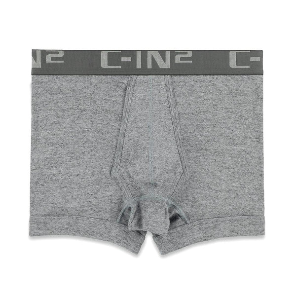c in² Core Low Rise Boxer Brief Grey Heather