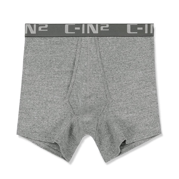 c in² Core Mid Rise Boxer Brief Grey Heather