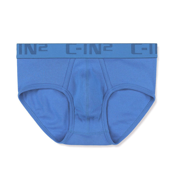 c in² Core Mid Rise Brief Baako Blue