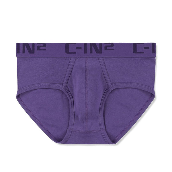 c in² Core Mid Rise Brief Patrick Purple