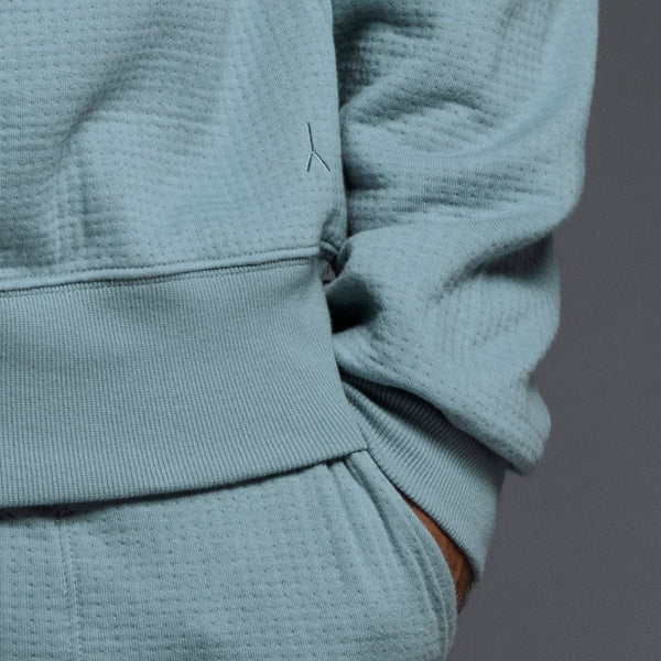 C In² Dual Layer Crew Neck Sweatshirt Dusty Blue