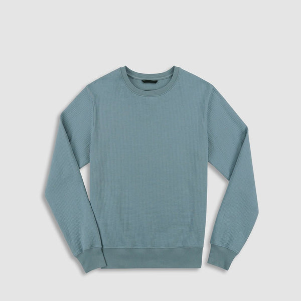 c in² Dual Layer Crew Neck Sweatshirt Dusty Blue