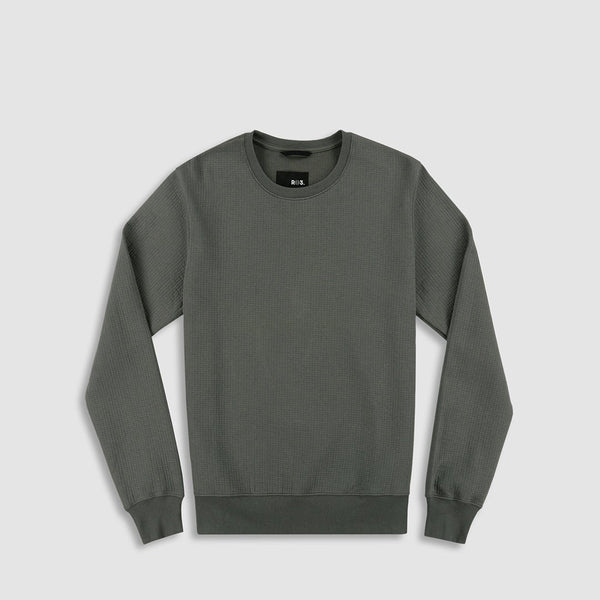 c in² Dual Layer Crew Neck Sweatshirt Gunmetal