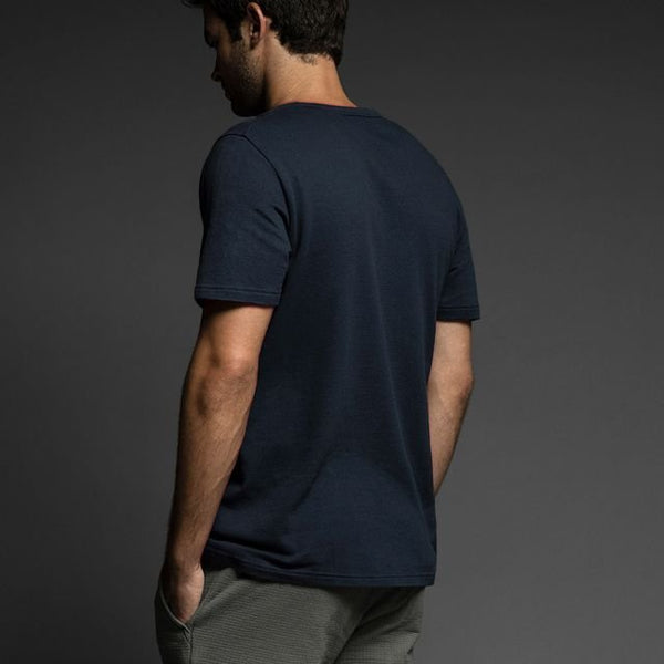 C In² Easy Mesh Crew Neck T-Shirt Uniform Navy