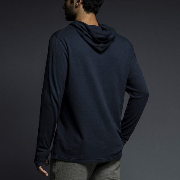C In² Easy Mesh Hooded T-Shirt Uniform Navy