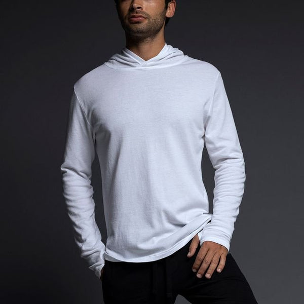 C In² Easy Mesh Hooded T-Shirt White