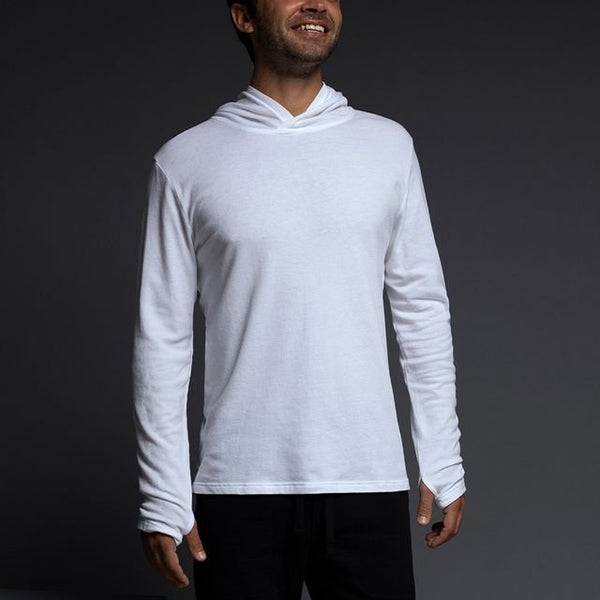 C In² Easy Mesh Hooded T-Shirt White