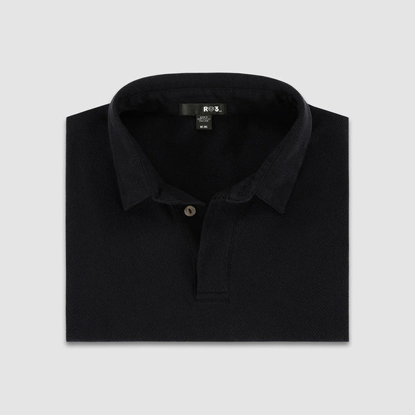 C In² Easy Mesh Polo Black