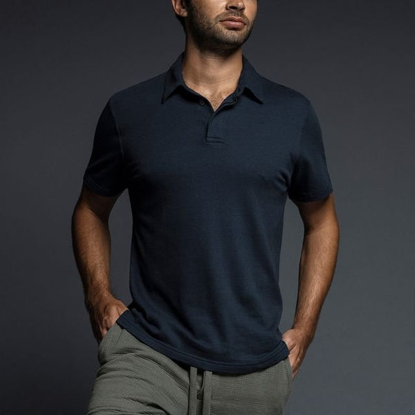 C In² Easy Mesh Polo Uniform Navy