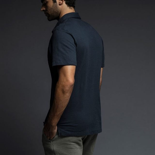 C In² Easy Mesh Polo Uniform Navy