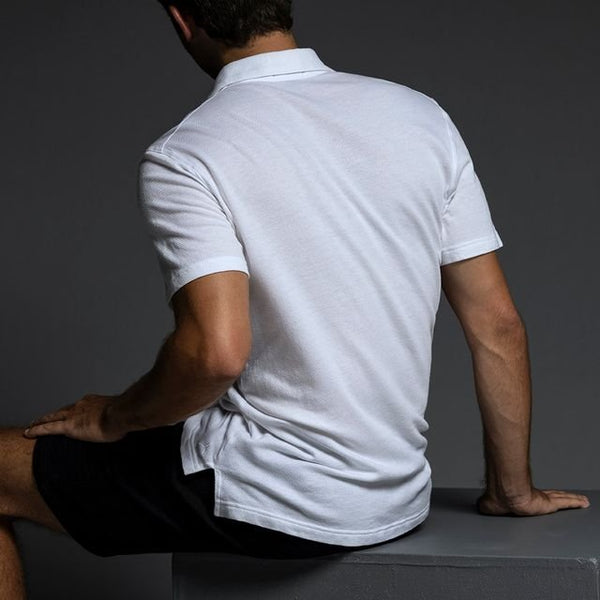 C In² Easy Mesh Polo White