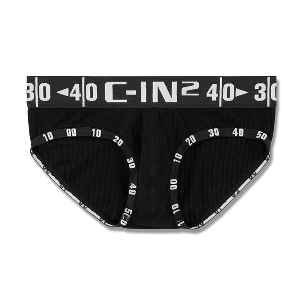 c in² H+A+R+D Low Rise Brief Black