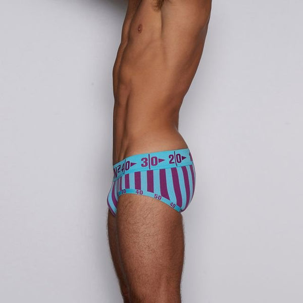 C In² H+A+R+D Low Rise Brief Boaz Blue